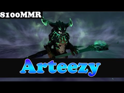 Dota 2 - Arteezy 8100MMR Plays Outworld Devourer vol 5 - Ranked Match Gameplay