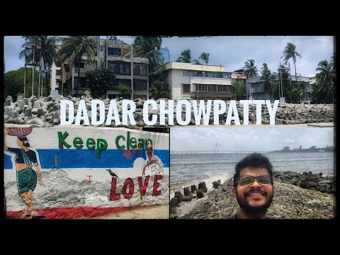FAMOUS BEACH IN MUMBAI | DADAR CHOWPATTY | MARATHI VLOG