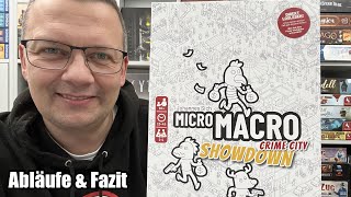 MicroMacro: Crime City 4 – Showdown (Edition Spielwiese / Pegasus Spiele) - sehr einstiegfreundlich!