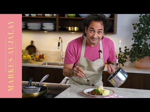 Fylld lövbiff med pepparrot och äggula | Markus Aujalay