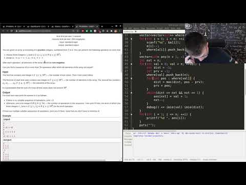 Codeforces #673 Screencast (6th place)