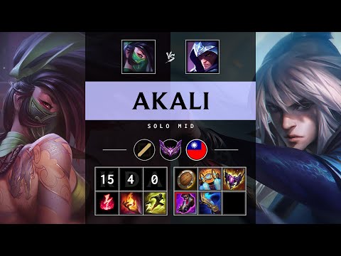 Akali Mid vs Talon - TW Master Patch 25.17