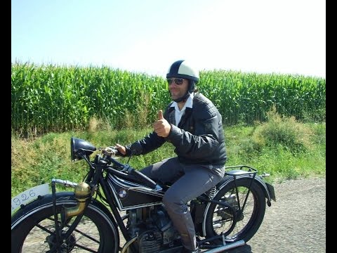 Cold Start After 50 Years old motorcycle bmw R42 1926