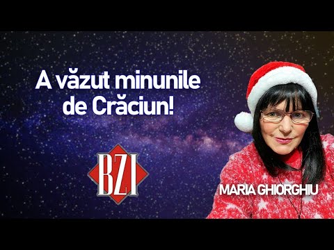 Maria Ghiorghiu afirmă că a văzut minunile de Crăciun! Ce i s-a arătat dezvăluie la BZI LIVE