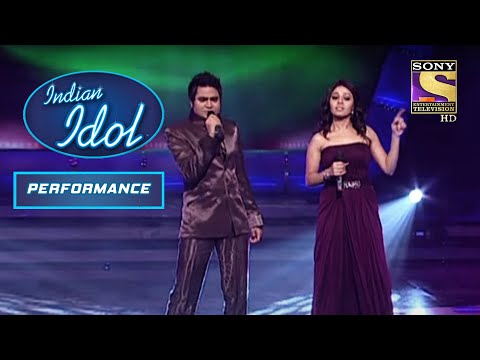 Sunidhi Chauhan ने "Hey Shona" गाने पे Rakesh का दिया साथ | Indian Idol |Salim Merchant |Performance