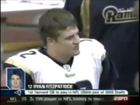 Every Ryan Fitzpatrick St. Louis Rams/Rookie Touchdown