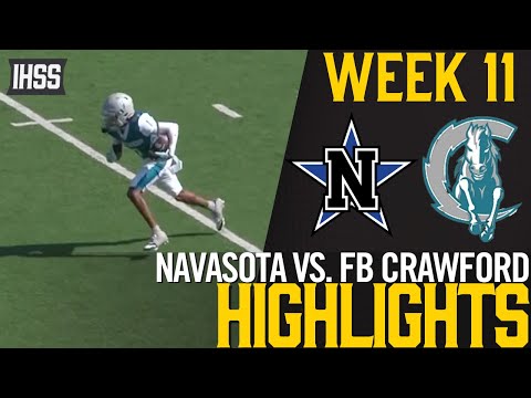 Crawford Dominates Navasota 51-14 for First-Ever District Title