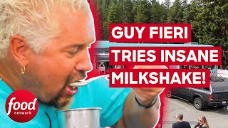 Guy Fieri Tries Premium Milkshakes | Guy's All-American Road Trip