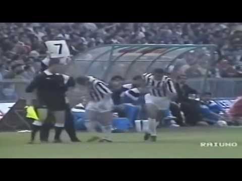 Serie A 1990-1991, day 32 Napoli - Juventus 1-1 (Silenzi, Alessio)