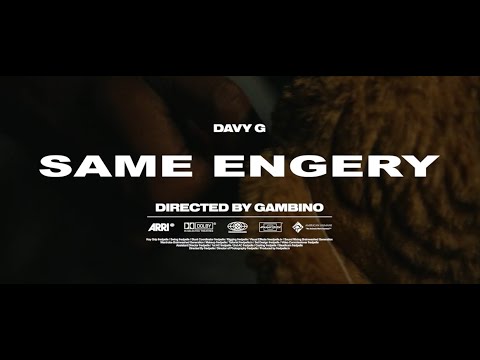 Davy G - Same Energy (Official Video) Directed by Gambino