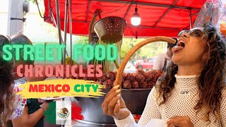 Authentic STREET FOOD TOUR of MEXICO CITY - NETFLIX Featured Spot +Al Pastor, Churros, Carnitas!