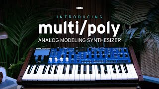 Video thumbnail for Introducing the KORG multi/poly Synthesizer by Korg
