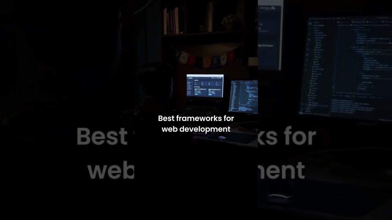 Best frameworks for web development #coding #internship #frontend #ui #tools #frameworks #webdev