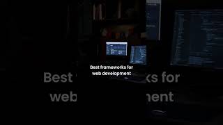 Best frameworks for web development #coding #internship #frontend #ui #tools #frameworks #webdev