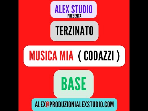 MUSICA MIA  ( ORCHESTRA OMAR CODAZZI )  Karaoke ( BASE ) TERZINATO Alex Studio