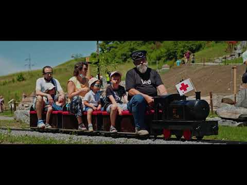 Mini Mocănița din Parcul Mini Transilvania