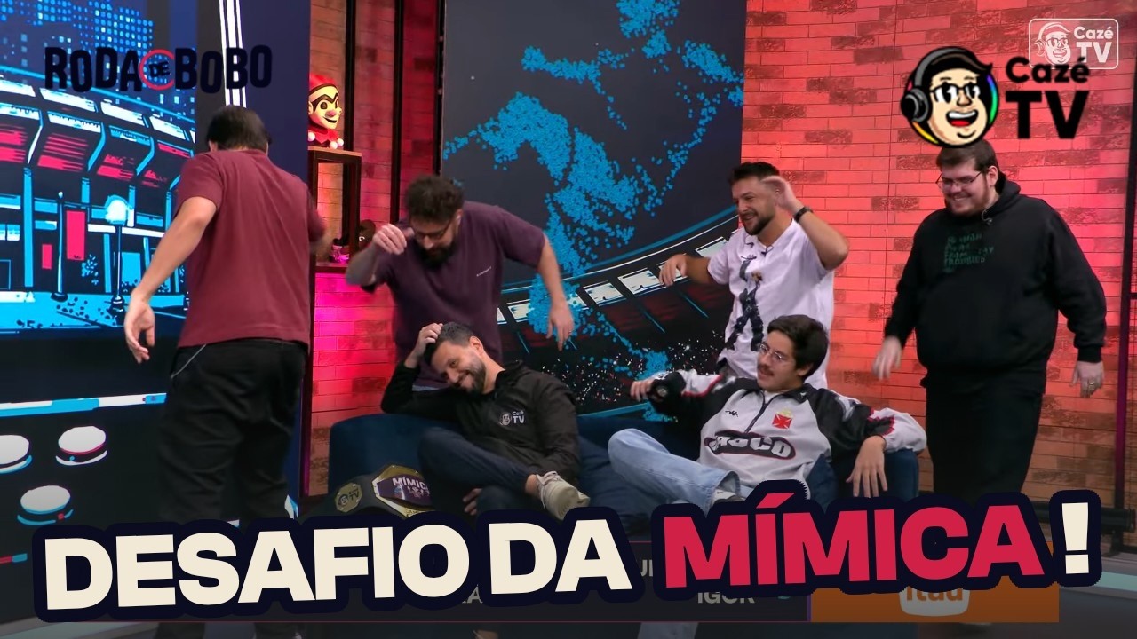 CAZÉ, LUISINHO, DONAN, IGOR, BELT E EXPRESSO FAZEM DESAFIO ESPECIAL DE MÍMICA! | RODA DE BOBO