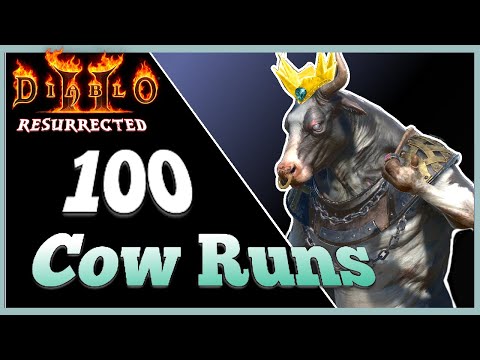 TRI RES Boots Worth Anything? 100 Cow Runs - Diablo 2 Resurrected Ladder Season 3