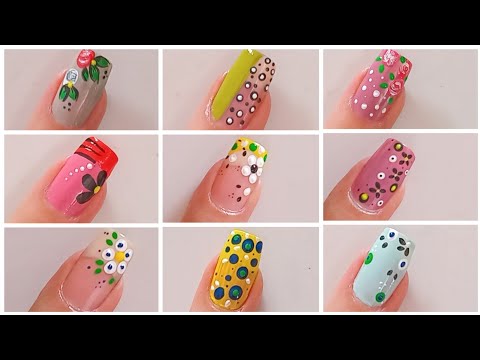 Diseños De Uñas 2024 || 12+ Easy Nail Art Designs For Beginners || Uñas 2024 Tendencias ♥️🌹