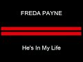 FREDA PAYNE He's In My Life (BABY BOLLOX)