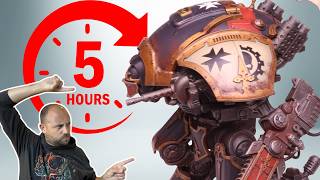 I painted the new Knight Destrier in under 5 hours, you can too!