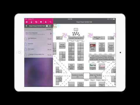 Mobile Event App QuickList Demo