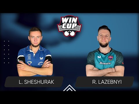 18:30 Liubomyr Sheshurak - Ruslan Lazebnyi West 3 WIN CUP 17.04.2024 | TABLE TENNIS WINCUP