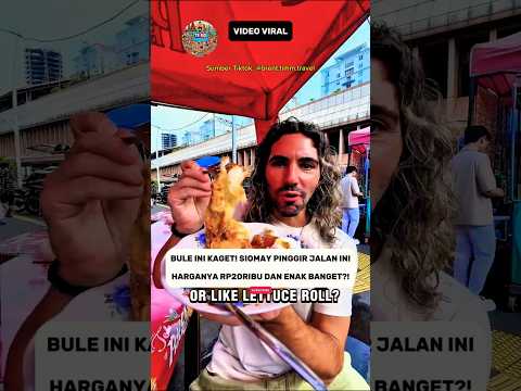 YouTube · TR rio — Keseruan melihat reaksi bule saat mencicipi kuliner Indonesia! 😍 Siapa yang penasaran menu apa yang...