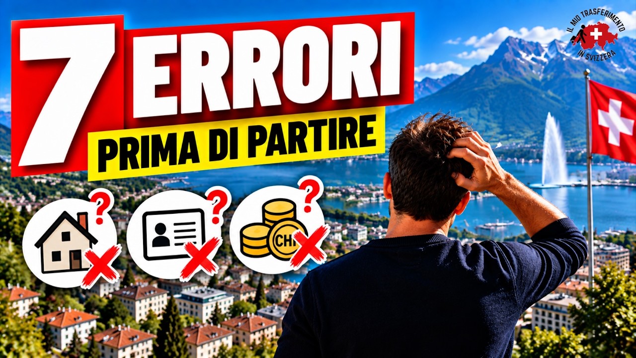 Trasferirsi in Svizzera: 7 Errori da Evitare Prima di Partire