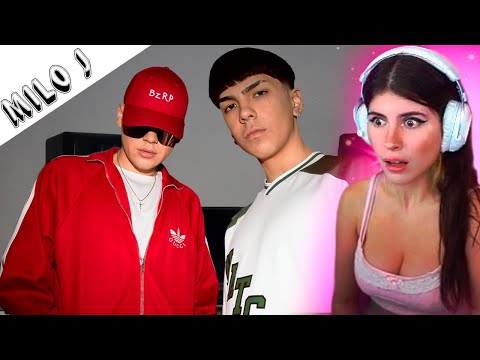 Abby REACCIONA a MILO J BZRP Music Sessions #57 ✨