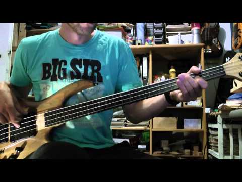 Mick Karn Bass (Cover) Medley Part 1 with TABS