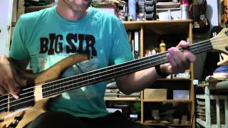 Mick Karn Bass (Cover) Medley Part 1 with TABS