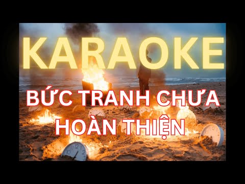Bức Tranh Chưa Hoàn Thiện Karaoke Beat - Hustlang Robber | Hoàng Bs KaRAP