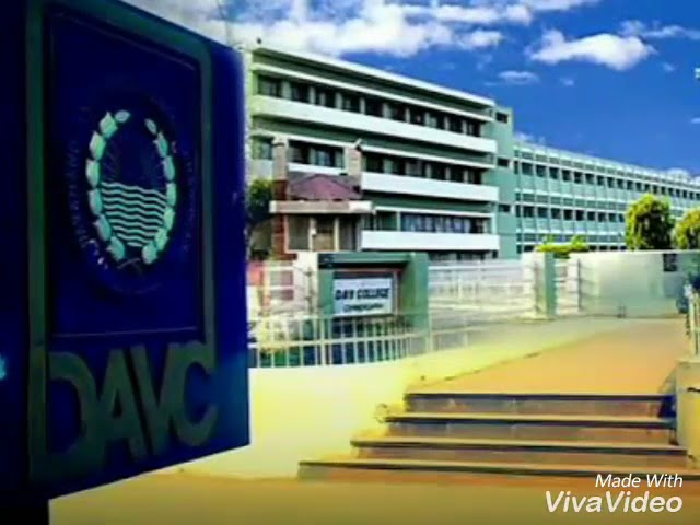 D A V College Chandigarh video #1