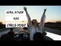 Ayra Starr – Ase [LYRICS VIDEO]