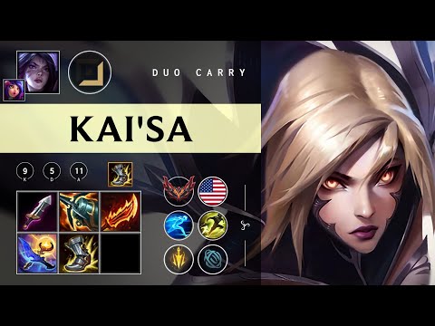 Kai'Sa ADC vs Sivir - NA Grandmaster Patch 26.02