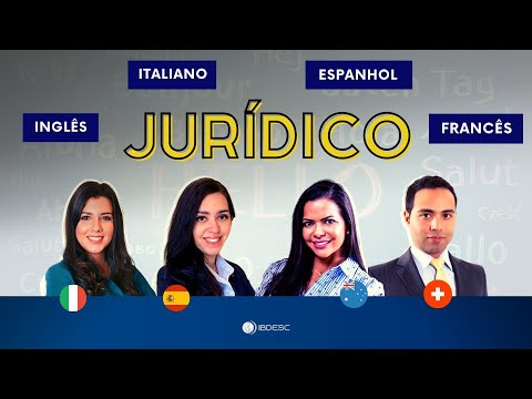 Idiomas Estrangeiros para Advogados [ITALIANO, ESPANHOL, FRANCÊS, INGLÊS]