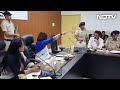 Video Get Out Haryana Women S Panel Chief Vs Woman Cop