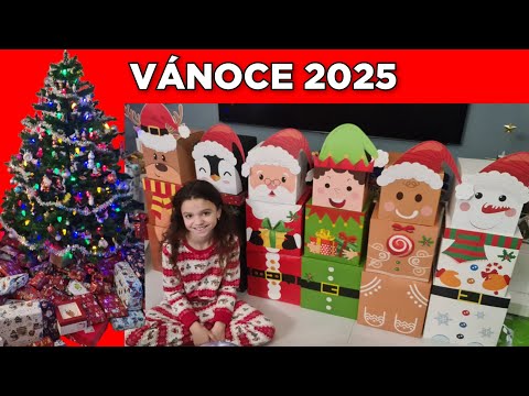 VÁNOCE 2025 CO DOSTALA NATÁLKA ZA DÁRKY OD JEŽÍŠKA? #vlogmas #vlogmas2025 #christmas 