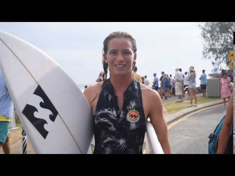 Courtney says hi to CURL New Zealand