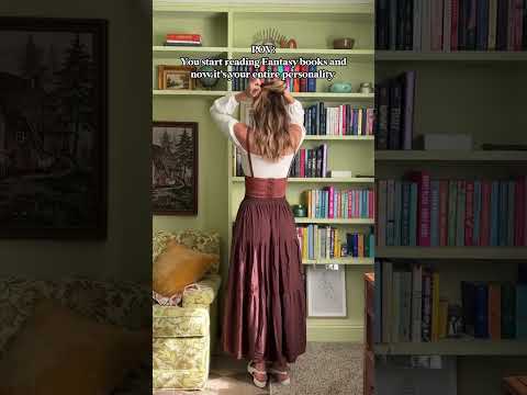 Dress Like A Fantasy Character With Me #fantasy #books #fallfashion