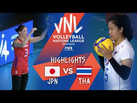 JPN vs. THA - Highlights Week 1 | Women's VNL 2021
