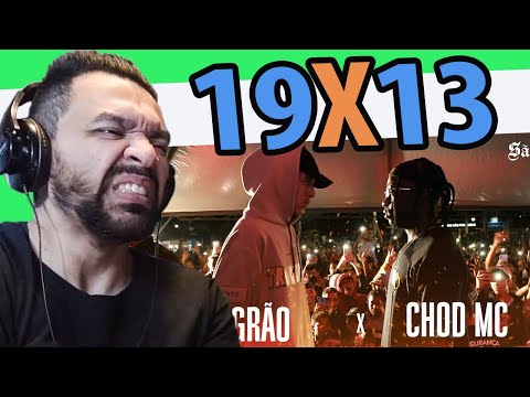MAGRÃO X CHOD MC - FINAL BATALHA SÃO RAP MARÍLIA-SP [REACT COM PONTUAÇÃO]