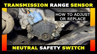 How to Adjust or Replace Transmission Range Position Sensor | 2001-2005 Honda Civic (Automatic)