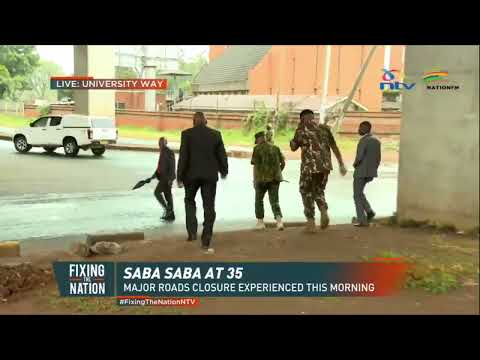 DIG Gilbert Masengeli: Everybody is allowed to enter CBD, people are reporting to work as usual