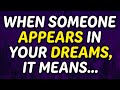 WHEN SOMEONE APPEARS IN YOUR DREAMS, IT'S MEANS...!! @psychologyexpertsays