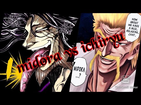 Midora vs icheryu start the fight #toriko