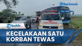 Seorang Pelajar Berusia 16 Tahun Tewas Seusai Terlibat Kecelakaan Karambol di Jalan Sragen Ngawi