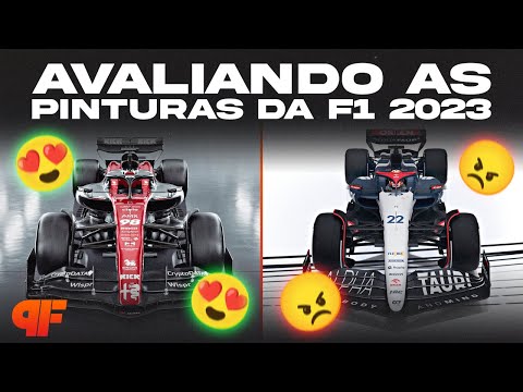 RANKEANDO AS PINTURAS DOS CARROS DA FÓRMULA 1 EM 2023 - Primeira Fila