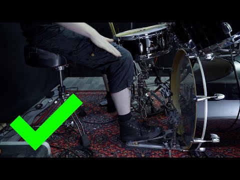 Foot Position - Full Leg Motion Bass Drum Technique